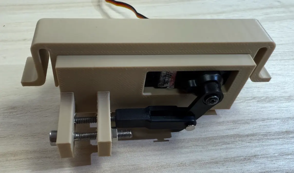 3D printed pin-sliding banner release mechanism